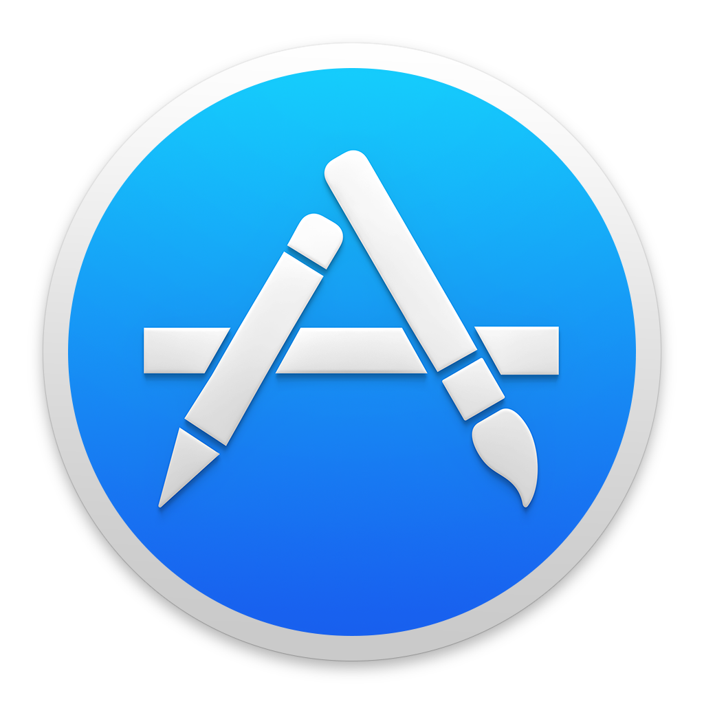 app store icon png no background mac