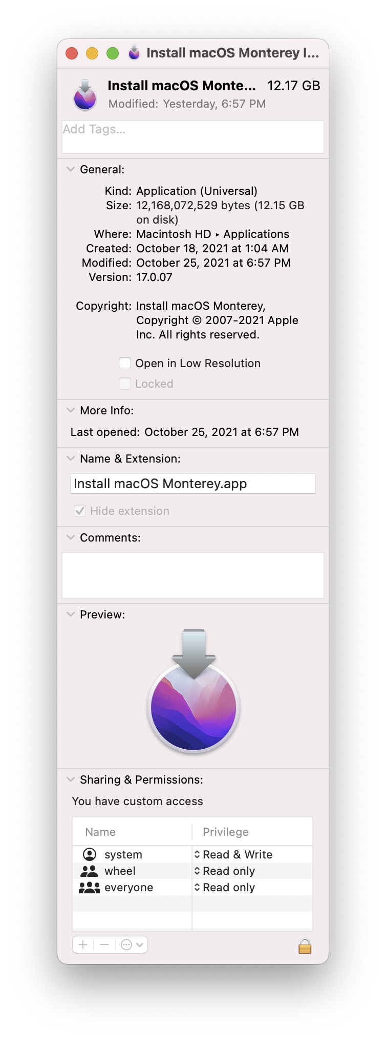 finder How to Create a Bootable macOS Monterey USB Installation Key