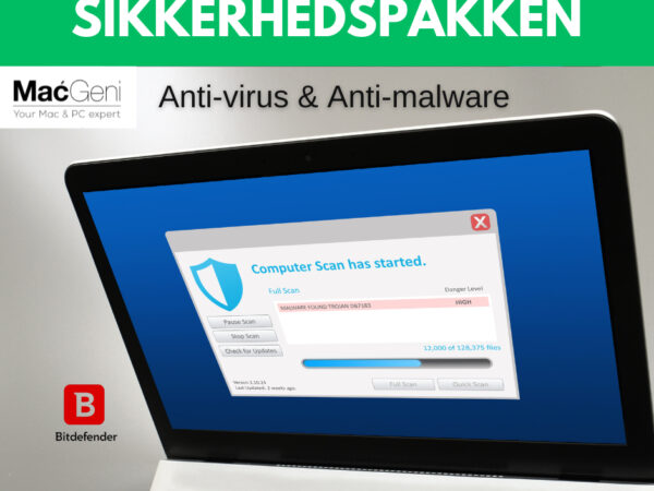 MacGeni Sikkerhedspakke - Bitdefender Endpoint anti-malware anti-hacker